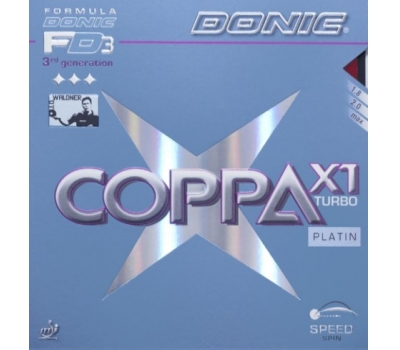 Перейти на страницу товара Donic Coppa X1 Turbo Platin